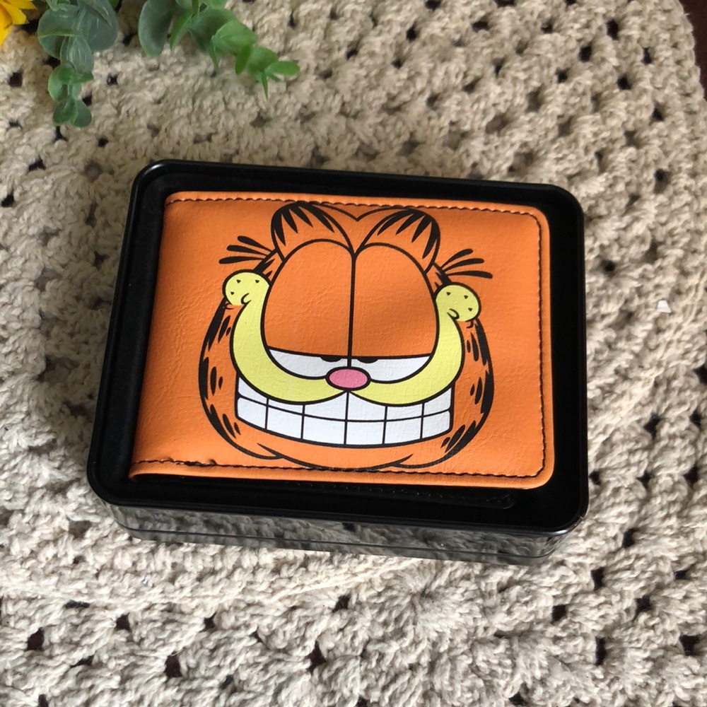 Buckle-Down GARFIELD Cartoon Men’s Bi-fold Wallet